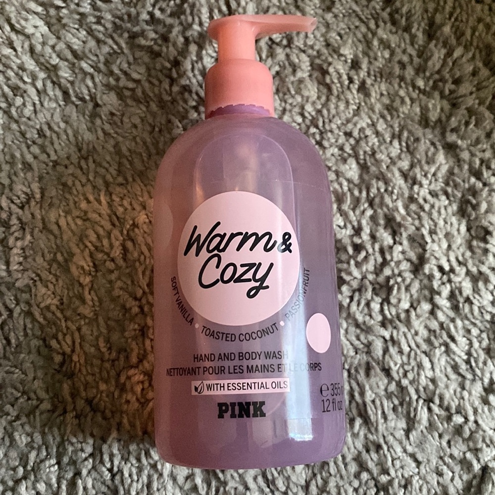 PINK Victoria Secret Warm and Cozy Hand and Body Wash